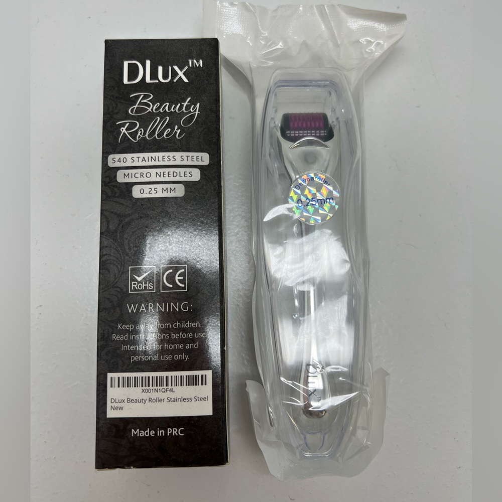 NEW 540 Stainless Steel Microneedle Beauty Roller .25MM